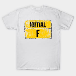 For initials or first letters of names starting with the letter f T-Shirt